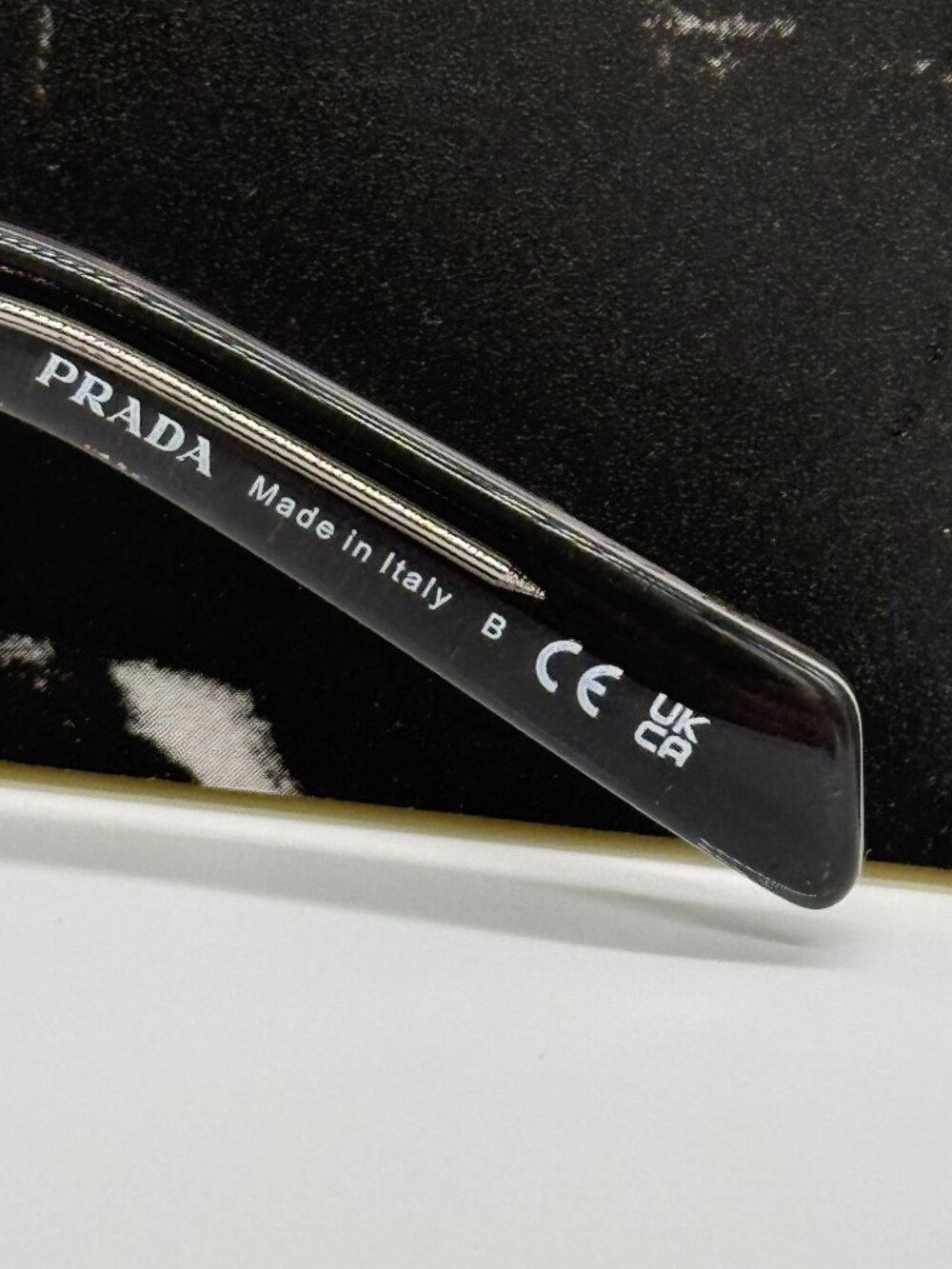 NEW PRADA PR09ZS 18S09T SUNGLASSES TRANSPARENT GRAY UNISEX PR 09ZS, SPR 09Z - Picture 8 of 10